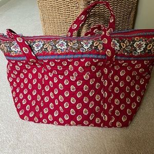 Vera Bradley Red Leaf Miller Bag